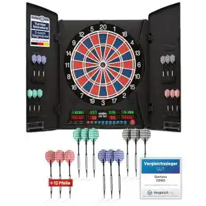 Elektronische Dartscheibe Dartona CB160 für bis zu 16 Spieler