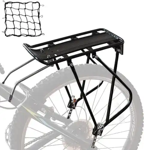 Fahrrad Gepäckträger von Jolitac für Mountainbikes – Verstellbar und stabil
