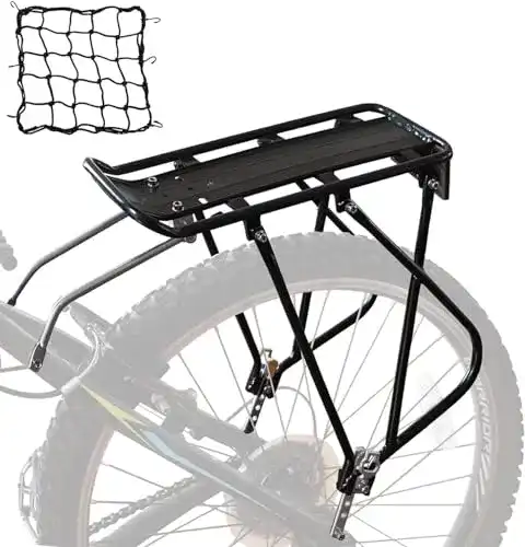 Fahrrad Gepäckträger von Jolitac für Mountainbikes – Verstellbar und stabil