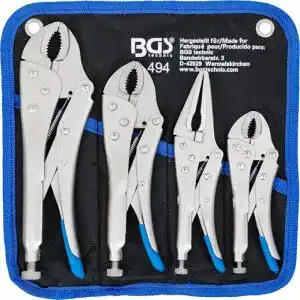 Gripzange BGS 494, n-Satz, 4-tlg., 140 / 185 / 220 mm