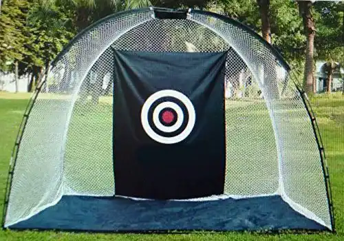 Golf Abschlagnetz Silverline The Monster großes Abschlagnetz für Garten