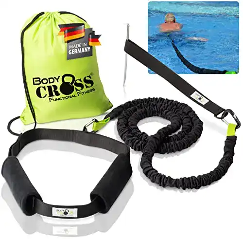 Schwimmgurt Bodycross Schwimmtrainer für Pool, Kinder und Erwachsene