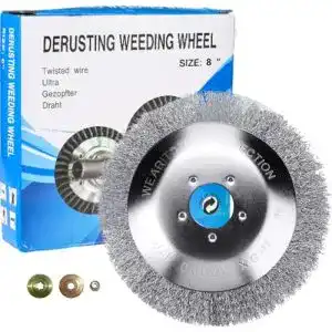 Unkrautbürste Lihaian für Motorsense mit 25,4mm Bohrung und 200mm Durchmesser