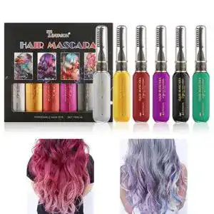 Haar-Mascara Gireatick – Temporäre Haarfarbe in 6 Farben