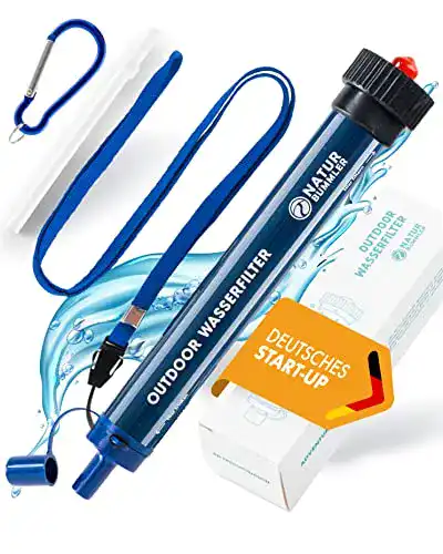 Outdoor Wasserfilter Naturbummler für 2000 Liter Trinkwasser