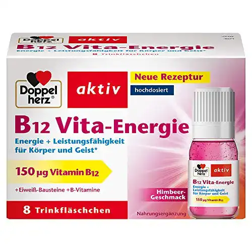 Vitamin B12 Doppelherz B12 Vita-Energie Trinkfläschchen