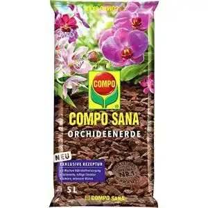 Compo SANA Orchideenerde mit 8 Wochen Startdünger für Orchideen