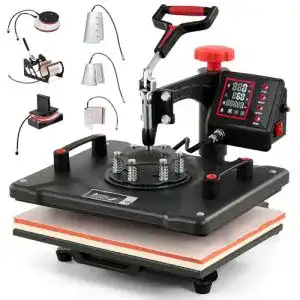 Creworks Tassenpresse 38 x 30 cm Heißpresse für Textilien und Tassen