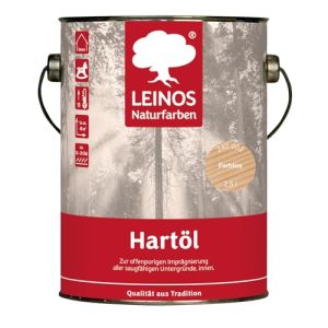 Hartöl Leinos Naturfarben Holzöl 750 ml Farblos für Möbel