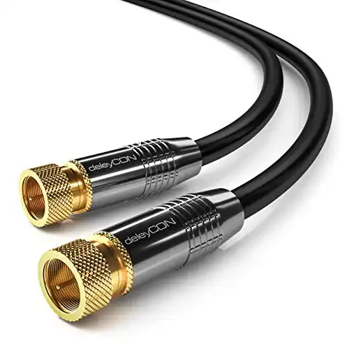 Koaxialkabel Deleycon 10m für SAT Antenne und DVB-S/S2