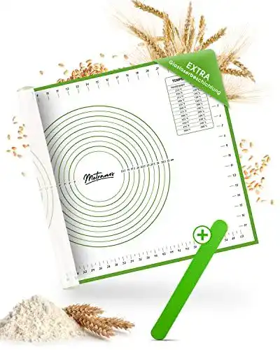 Silikon-Backmatte Metranos 70×50 cm Profi-Backunterlage für den Einsatz