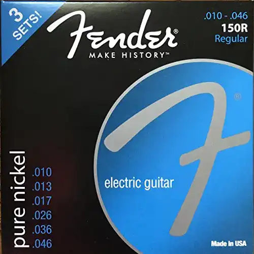 E-Gitarren Saiten Fender 073-0150-310 im 3er Pack