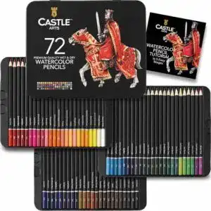 Aquarellstifte Castle Art Supplies 72 Set, leuchtend