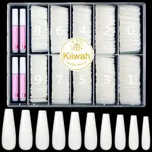Acryl-Nägel Kiiwah 500 Stück Künstliche Nagel Tips