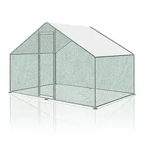 Hühnerstall Joparri Freilaufgehege XL mit Schloss – 3x2x2m