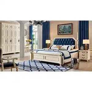 Wasserbett JVmoebel im Kolonial Antik Stil mit Chesterfield Design