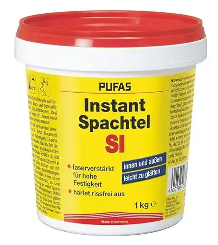 Pufas Instant-Spachtel für Innen- und Außenputzarbeiten