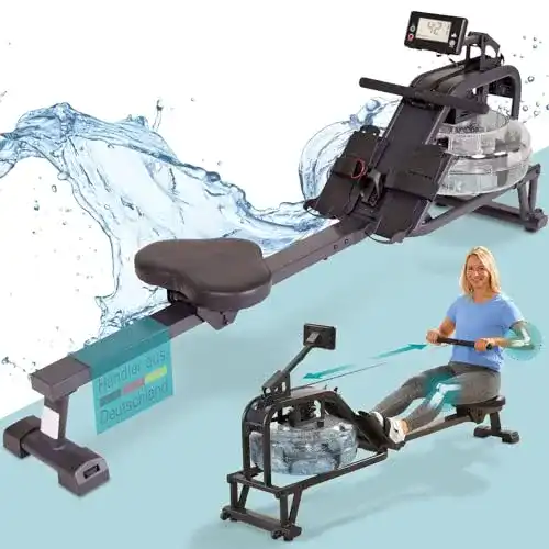 Rudergerät maxVitalis Wasser: Ruderzugmaschine für effektives Training