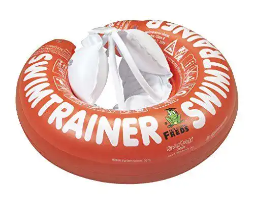 Schwimmring Freds Swim Academy Swimtrainer Classic Rot für Kinder