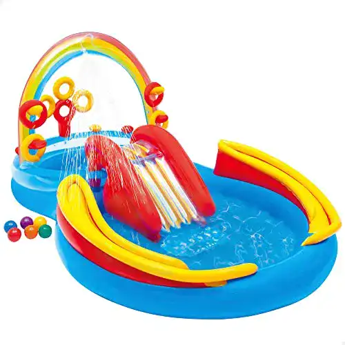 Planschbecken Intex Rainbow Ring Spielzentrum