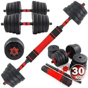 Langhantel C.P.Sports 2in1 Kurzhantel Set 30kg / 40kg