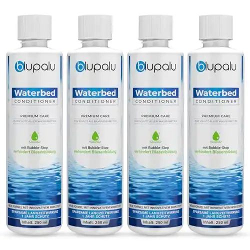 Wasserbett Conditioner Blupalu Premium Care 4x 250ml für alle Wassermatratzen