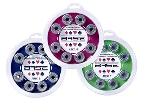 ABEC-7 Kugellager Set von Base, 16 Stück für Inliner und Rollerblades