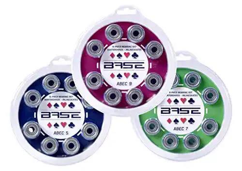 ABEC-7 Kugellager Set von Base, 16 Stück für Inliner und Rollerblades