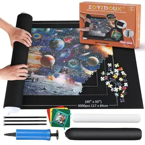 Puzzlerolle Zoyidoux – Puzzlematte für bis zu 3000 Teile