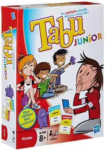 Tabu Junior Spiel für Kinder ab 8 Jahren von Hasbro
