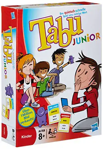 Tabu Junior Spiel für Kinder ab 8 Jahren von Hasbro