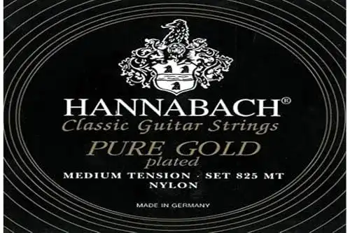 Gitarrensaiten für Konzertgitarre Hannabach 825 Medium Tension