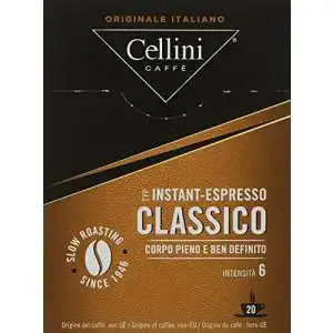 Cellini Espresso-Sticks Instant-Espresso, 20 Sticks à 1,8 g