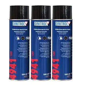 Unterbodenwachs Dinitrol 4941 3 x 500 ml Aerosol für Fahrzeugunterboden