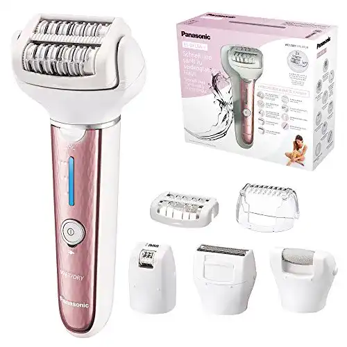 Epilierer Panasonic ES-DEL8A, 6-in-1 Wet & Dry Gerät