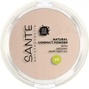 Sante Naturkosmetik Natural Compact Powder 01 Cool Ivory für helle Hauttöne