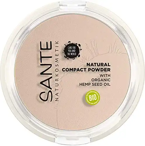 Sante Naturkosmetik Natural Compact Powder 01 Cool Ivory für helle Hauttöne