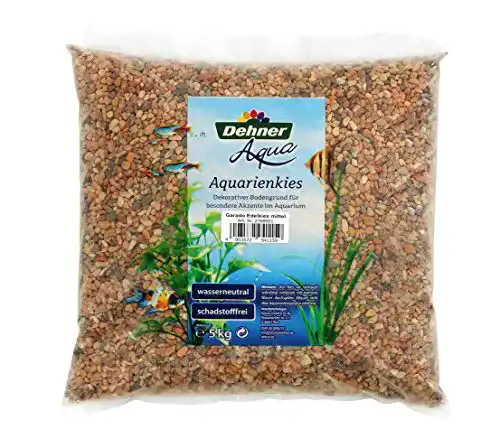 Aquarium Kies Dehner Aqua, Edelkies, Körnung 3-5 mm, 5 kg