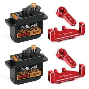 Miuzei 12g Micro RC Servo mit Metallgetriebe für verschiedene Anwendungen