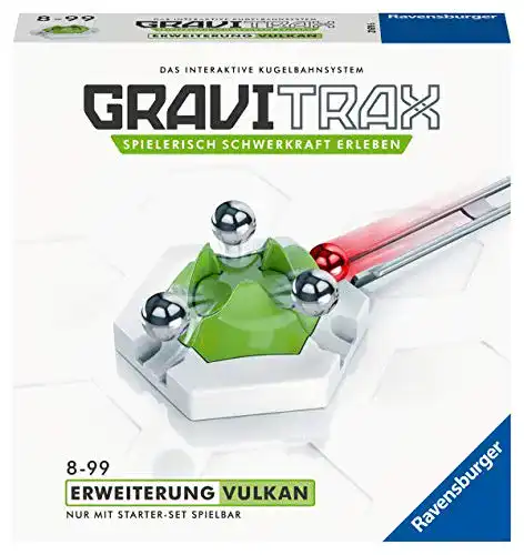 GraviTrax Ravensburger Element Vulkan 27619 – Erweiterung für Kugelbahn
