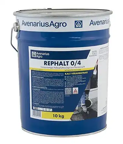 Kaltasphalt Avenarius Agro Rephalt 0/4 mm für Reparaturarbeiten (10 kg)