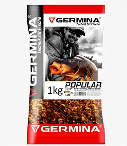 Angelfutter HDmirrorR 1kg von Germina Grundfutter für Angler