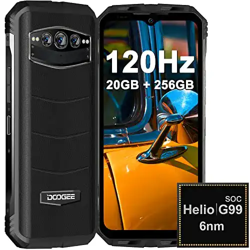 Doogee S100 Outdoor Smartphone ohne Vertrag, 20GB RAM, 256GB Speicher, erweiterbar bis 2TB