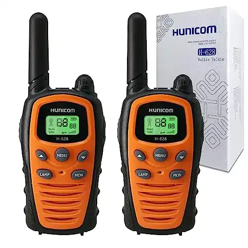 Funkgeräte HUNICOM Walkie Talkies für Erwachsene mit großer Reichweite