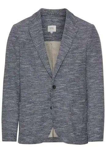 Sakko Camel Active Herren Jersey mit 2-Knopf-Verschluss in Dunkelblau