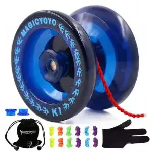 Magic Yoyo K1-Plus Jojo für Kinder und Anfänger in Dunkelblau