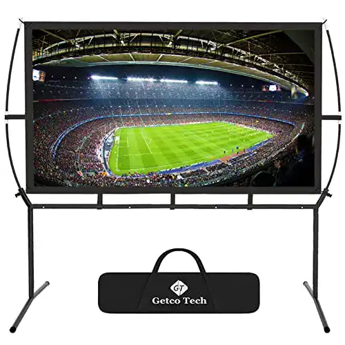Rahmenleinwand GT Getco Tech Leinwand Beamer 233 x 139 cm
