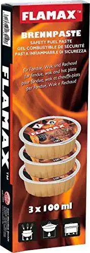 Flamax Sicherheits-Brennpaste im 3er-Set für Brenner