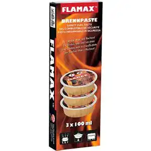 Flamax Sicherheits-Brennpaste im 3er-Set für Brenner