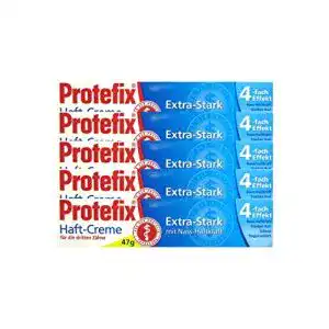 Haftcreme Protefix 5x für die dritten Zähne 47g